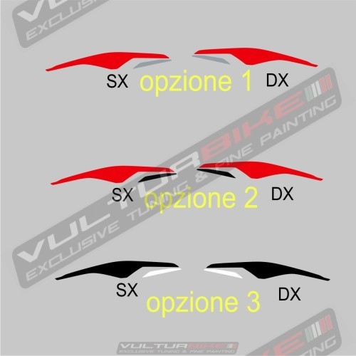Adhesive profiles for tank cover - Ducati Multistrada V4