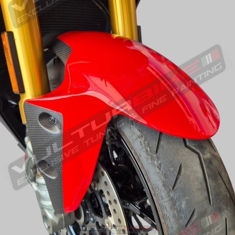 Carbon front fender custom line for Ducati Panigale and