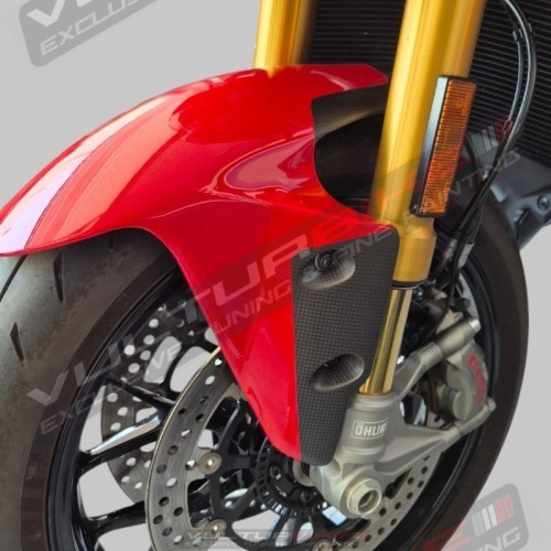 Parafango anteriore in carbonio linea personalizzata per Ducati Panigale e Streetfighter V2