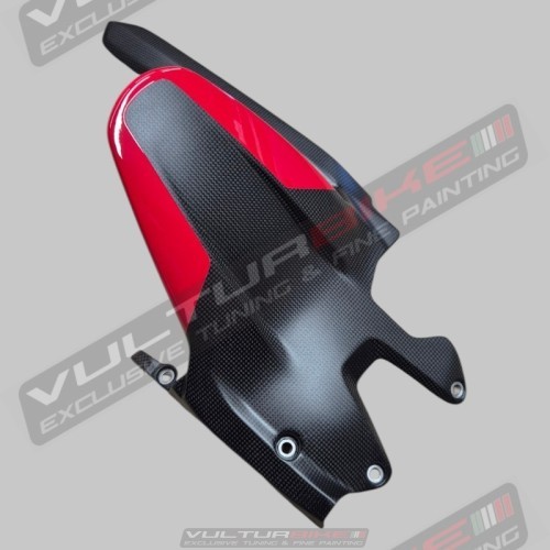 Version sur mesure avec aile arrière en fibre de carbone - Ducati Panigale V2 / V2S