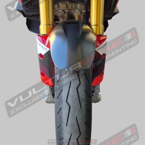 Pair of front fender stickers - Ducati Multistrada V4 Pikes Peak