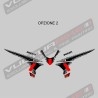 Set adesivi per carene - Ducati Multistrada V4 / V4S tutti i modelli