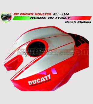 Adesivi per serbatoio alluminio - Ducati Monster 821/1200