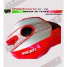 Aluminium-Tank-Aufkleber - Ducati Monster 821/1200