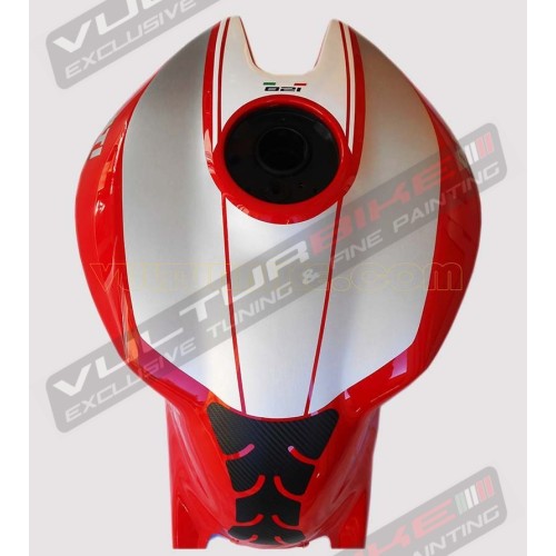 Aluminium-Tank-Aufkleber - Ducati Monster 821/1200
