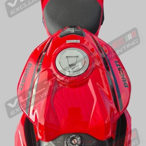 Fairing stickers under headlight - Ducati Panigale V2