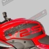 Adesivi laterali per serbatoio finitura goffrata - Ducati Panigale / Streetfighter V2