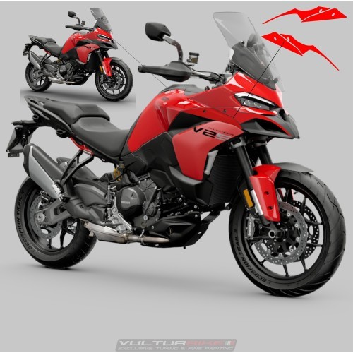Adesivi personalizzati per puntale airbox - Ducati Multistrada V2