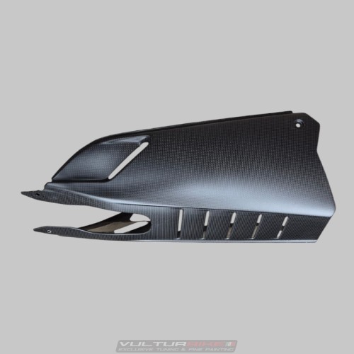 Cover Inferiore Scarico Carbonio Originale Ducati Panigale 1299 R / FE / SL – Cod. 96911001AA