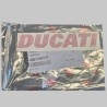 Adesivo originale Ducati rosso - Ducati Hypermotard 1100 EVO SP 2010 / 2011
