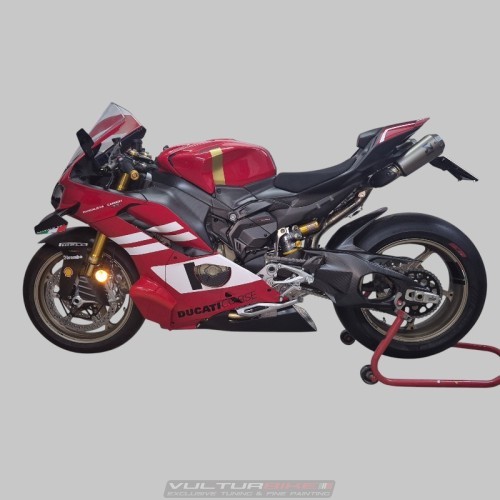 Tankklebebänder im "Centenario Tricolore"-Stil für Ducati Panigale / Streetfigher V4