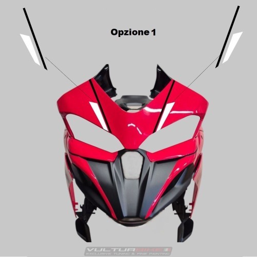Tiras adhesivas para parabrisas: 3 opciones para elegir: Ducati Multistrada V2