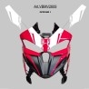 Custom Design Windshield Stickers 2 Options - Ducati Multistrada V2
