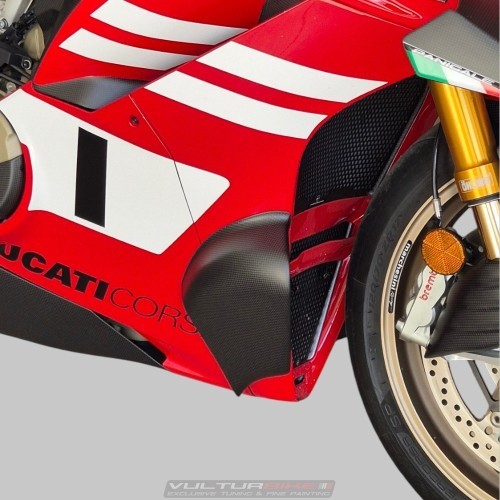 Carbon-Seitenpods für Ducati Panigale V4R / V4S / V4 (2025–2026) – Style Ducati Performance