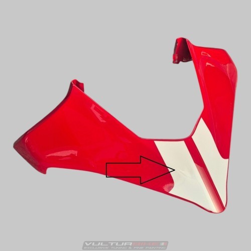 AUTOCOLLANT CENTRAL BULLE pour Ducati Multistrada V4 / V4S - de 2021 à 2024