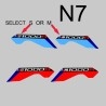KIT ADESIVI PER BMW S1000R 2025 / 2026 - DESIGN M EDITION by Vultur Bike