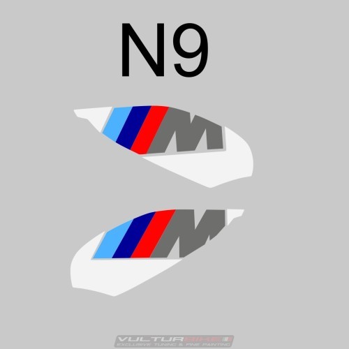 KIT D’AUTOCOLLANTS POUR BMW S1000R 2025 / 2026 - DESIGN M EDITION par Vultur Bike