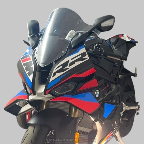 Complete fairing sticker set - black motorcycle BMW S1000RR