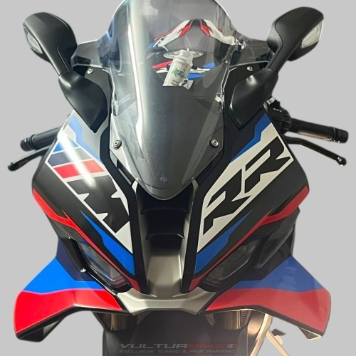 Conjunto completo de pegatinas para carenado - BMW S1000RR de moto negro