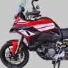Dekoratives Grafiksticker-Set für Ducati Multistrada V2 / V2S – "Racing"-Stil