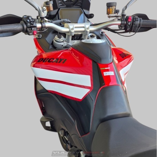 Kit d’autocollants graphiques décoratifs pour Ducati Multistrada V2 / V2S – style « course »