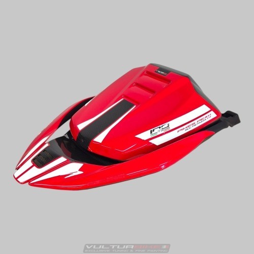 Kit de coque arrière monoplace en carbone avec poignée passager RS ​​d'origine – Pikes Peak | Ducati Multistrada V4 (2021-2026)