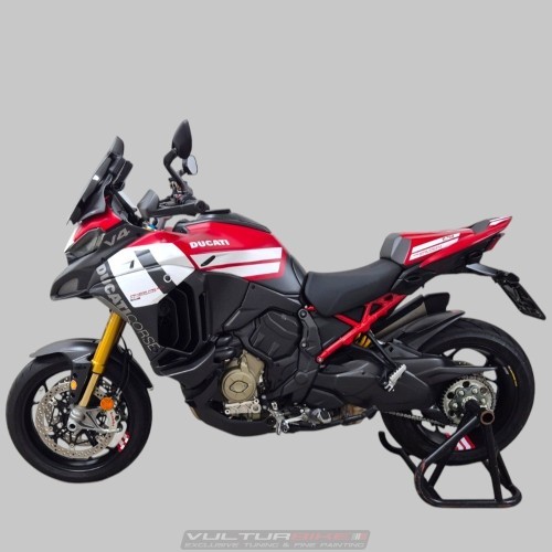 Kit de coque arrière monoplace en carbone avec poignée passager RS ​​d'origine – Pikes Peak | Ducati Multistrada V4 (2021-2026)