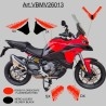 Stickers kit for windshield, tank and deflectors - Ducati Multistrada V2 / V2S