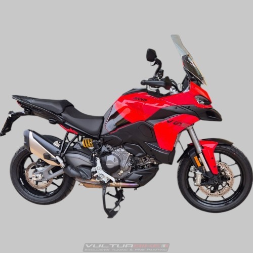 Kit de pegatinas para parabrisas, depósito y deflectores - Ducati Multistrada V2 / V2S
