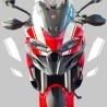 Bracelets adhésifs pour bulle couleur de votre choix - Ducati Multistrada V2 / V2S