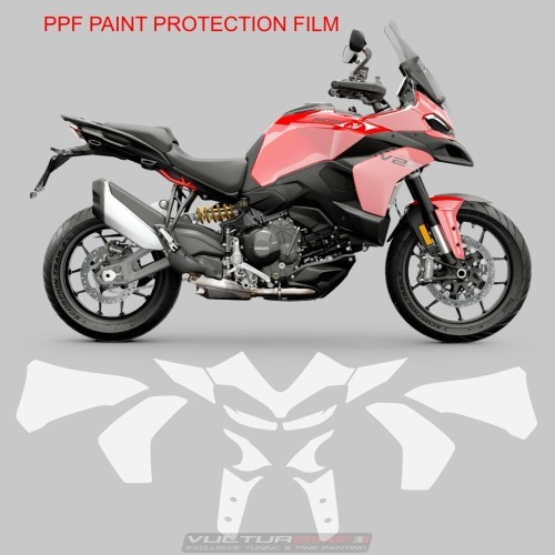 Complete Kit Pre-Cut PPF Protective Film for Ducati Multistrada V2 - V2S