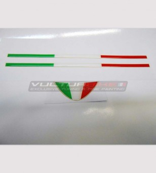 Adesivi bandiere resinate 3D - Ducati Panigale 899/1199/1299/959