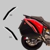 Customizable color case cover decals - Ducati Multistrada V2 / V4