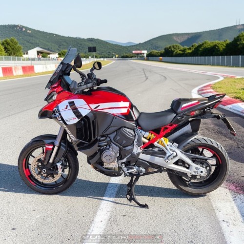 Nuevos gráficos adhesivos Corse compatibles con Ducati Multistrada V4 / V4S