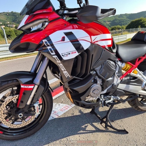 Neue Corse-Klebegrafiken, kompatibel mit Ducati Multistrada V4 / V4S