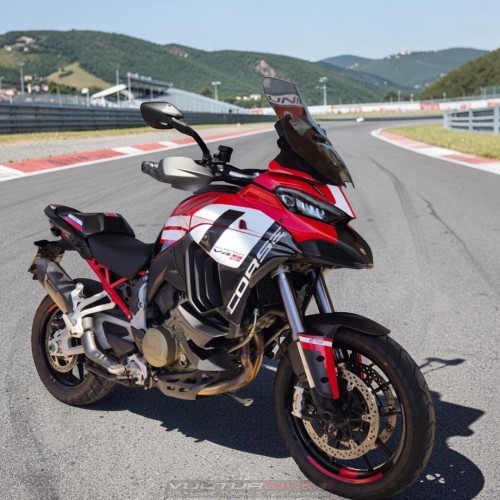 Neue Corse-Klebegrafiken, kompatibel mit Ducati Multistrada V4 / V4S