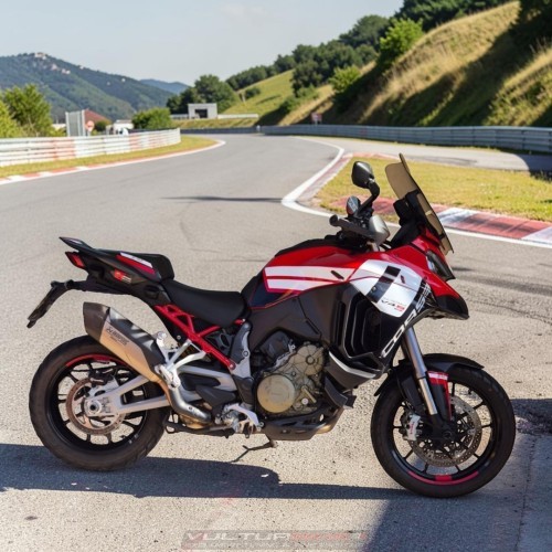 Neue Corse-Klebegrafiken, kompatibel mit Ducati Multistrada V4 / V4S