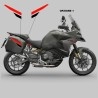 Universal decals compatible with case covers - Ducati Multistrada V2 / V4 / Rally