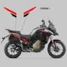 Universelle Aufkleber, die mit Gehäuseabdeckungen kompatibel sind - Ducati Multistrada V2 / V4 / Rally