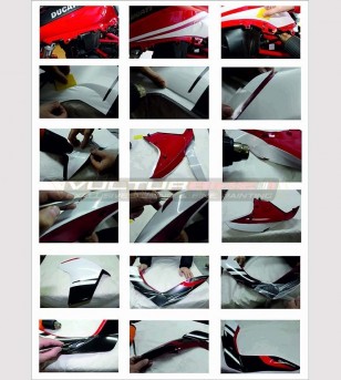 Stickers' kit replica Pikes-Peak - Ducati Multistrada 1200 2015 / 2017