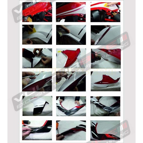 Pikes-Peak Replica Sticker Kit - Ducati Multistrada 1200 2015 / 2017 