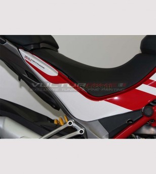 Exklusives Design weiße Aufkleber Kit - Ducati Multistrada 1200 2015