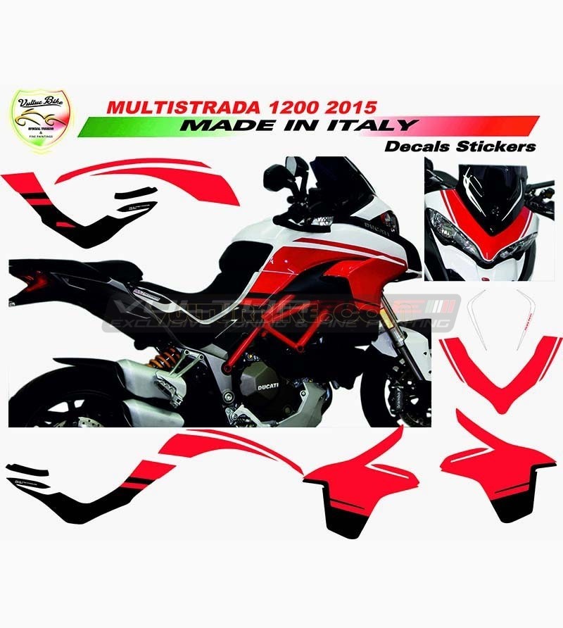 Pikes-Peak Design Adhesive Kit - Ducati Multistrada 1200 2015