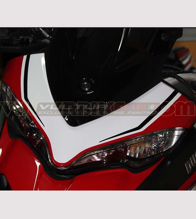 Adesivo per cupolino design personalizzato - Ducati Multistrada 950 / 1200 / 1260