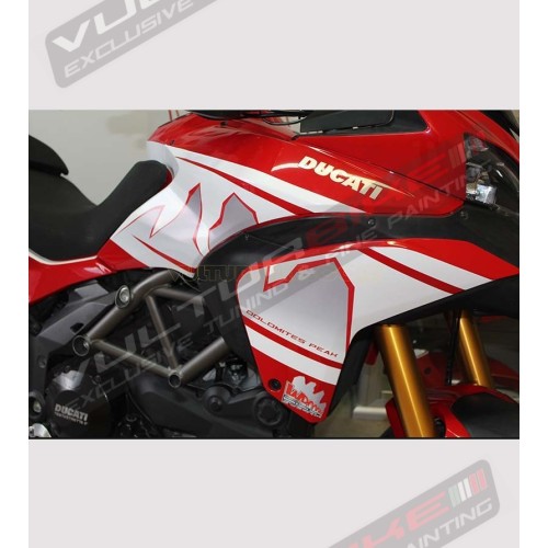 Kit adhesivo de diseño Dolomitas Peak - Ducati Multistrada 1200 2010/14 