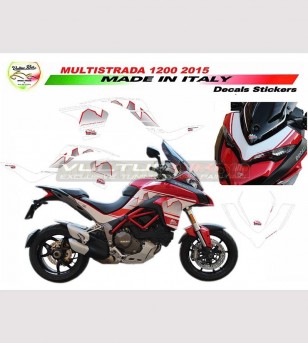Stickers' kit Dolomites' Peak Design - Ducati Multistrada 1200 DVT