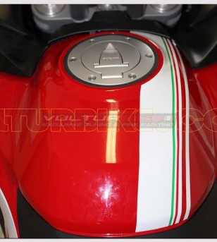 Autocollants de chars tricolores - Ducati Multistrada 950/1260/1200 DVT