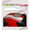 Pegatinas de tanque tricolor - Ducati Multistrada 950/1260/1200 DVT 