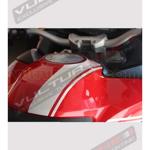 Adhesive colored stripe for tank - Ducati Multistrada 950/1260/DVT 