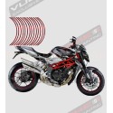 Kit de pegatinas racing wheels - MV Agusta